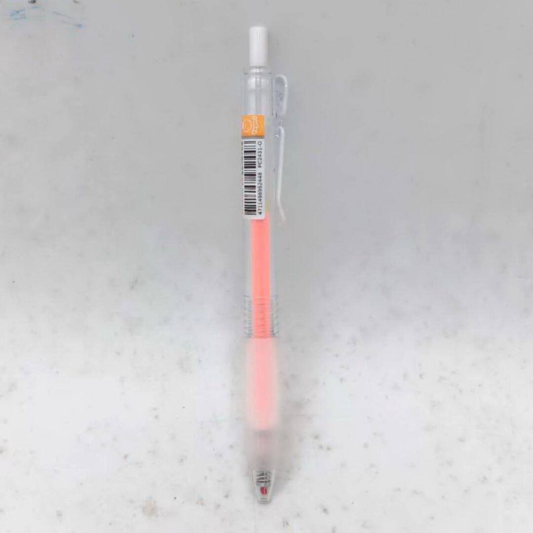 T03068O 筆樂優格丙烯中性筆 0.8mm 橘色