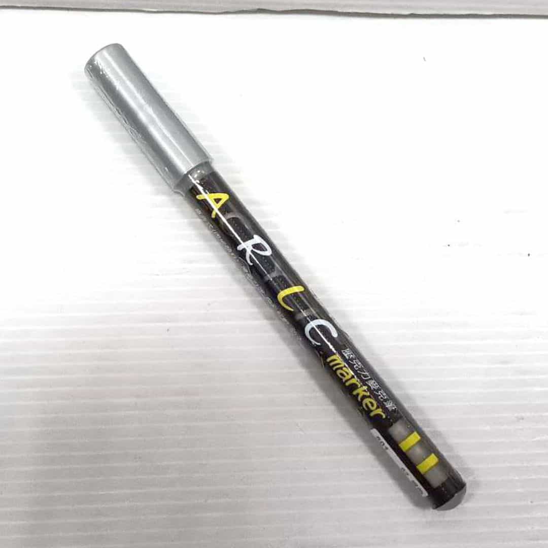 W10092L MONA直液式壓克力麥克筆 1.0mm 銀色