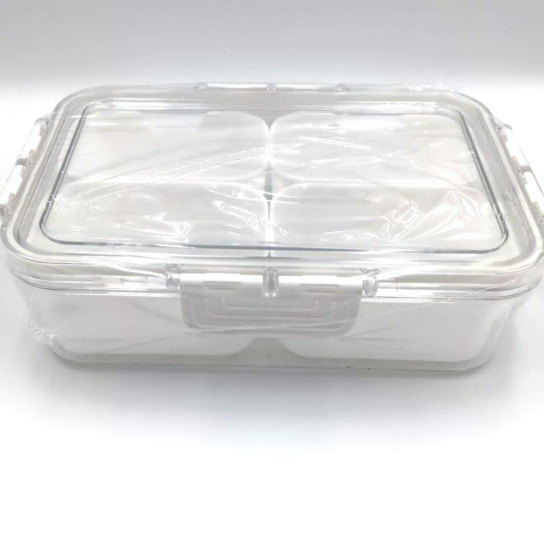 W301622 百樂龍扣式收納盒 4格