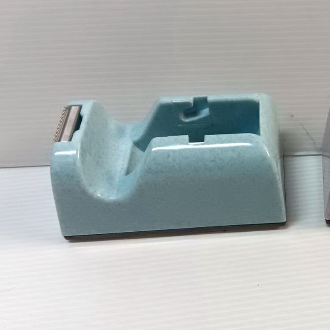 Y80002B 力大TD5迷您膠帶台 藍色