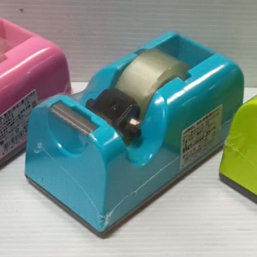 Y80003B 力大TD5迷你膠帶台 附膠帶 藍色