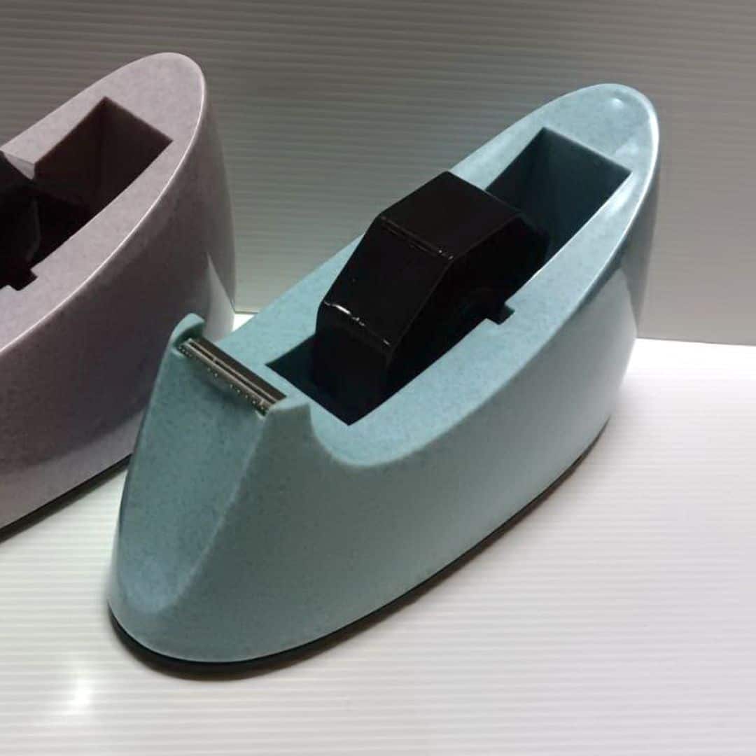 Y80007B 力大TD30大理紋膠帶台 藍色