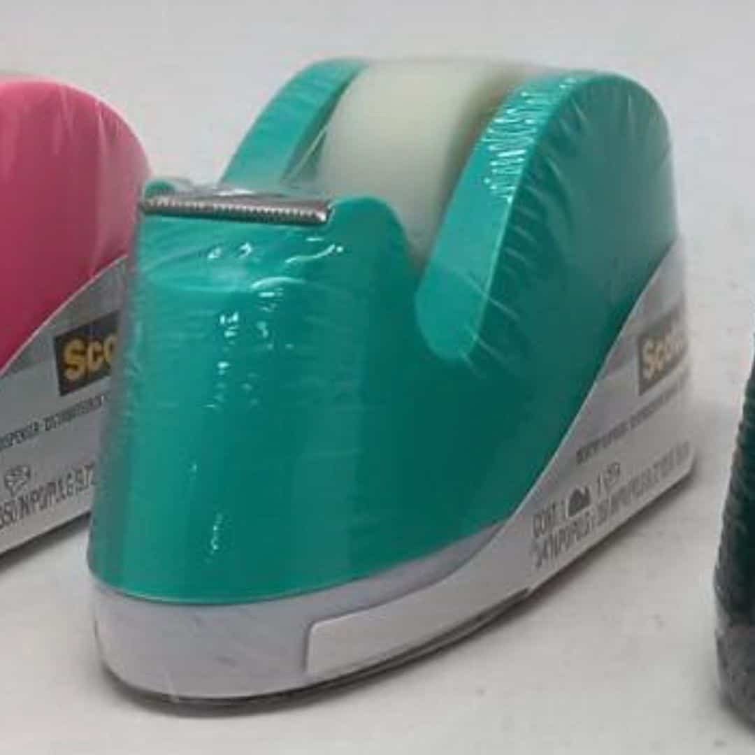 Y80018B 3M美式巧兔膠台 附膠帶 綠色