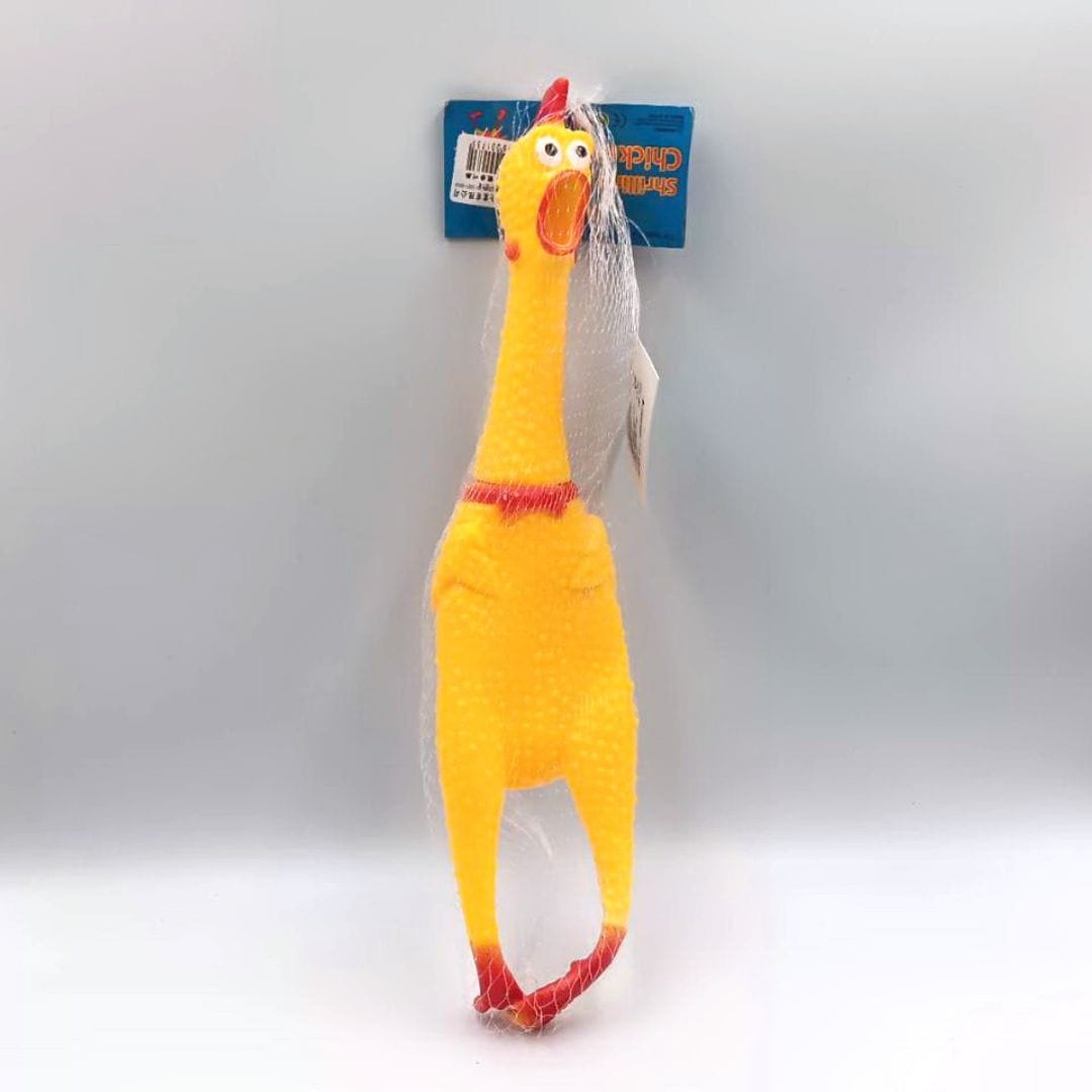 B0090 百樂龍慘叫雞玩具 大款 35cm