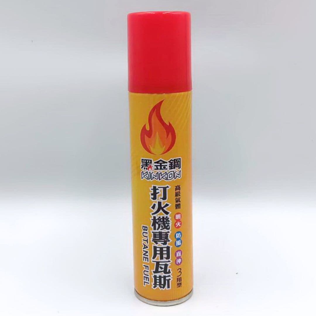 B1012 黑金鋼打火機專用瓦斯 150ml