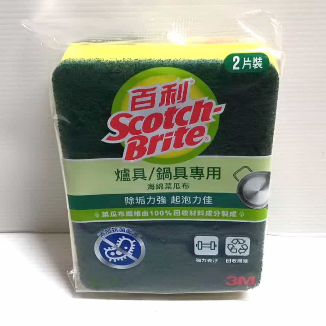 B24650 3M百利海棉菜瓜布 2入