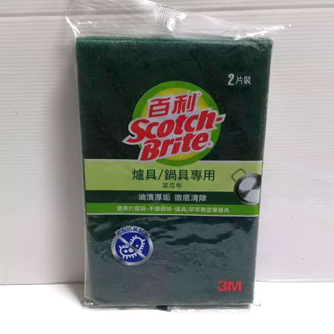 B24658 3M百利爐具專用菜瓜布 2入
