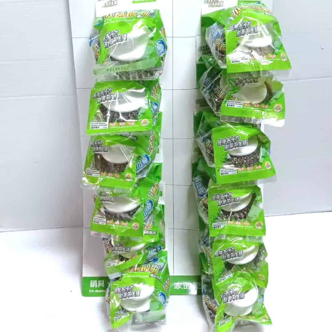 B24727 舞水痕塑膠柄不銹鋼刷