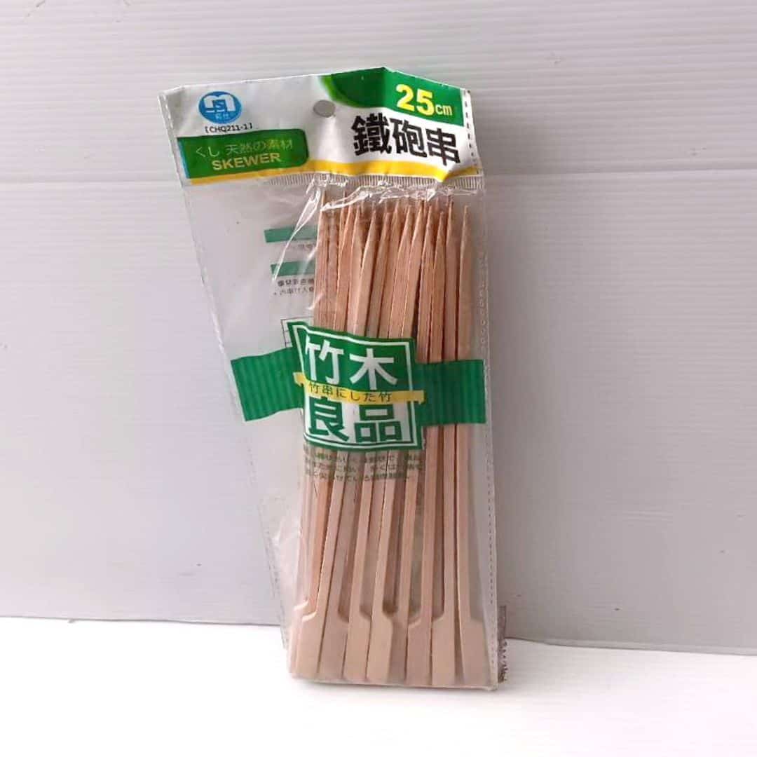 B6015 名仕鐵砲竹串 25cm