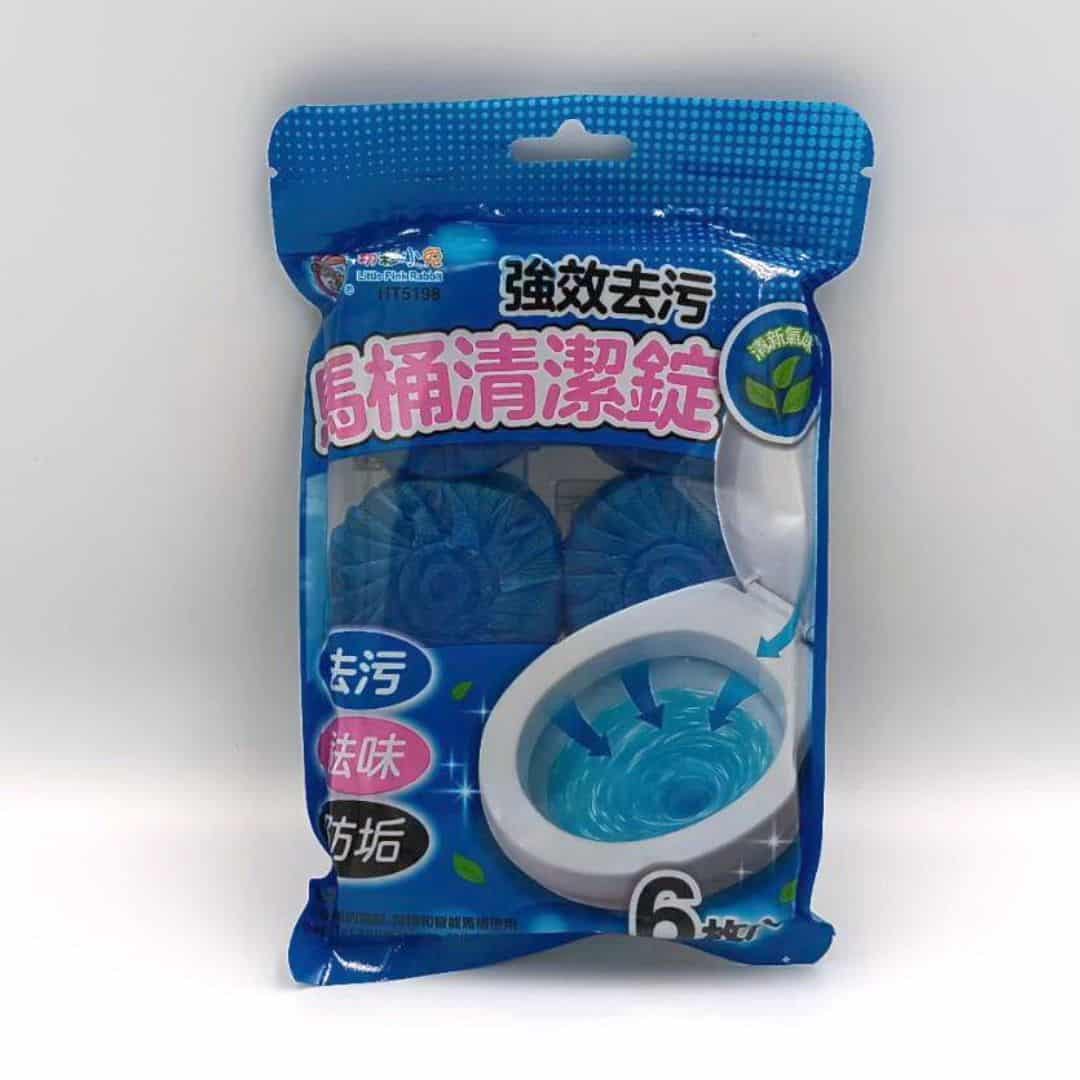 B625510 粉彩小兔馬桶清潔錠 46g 6入
