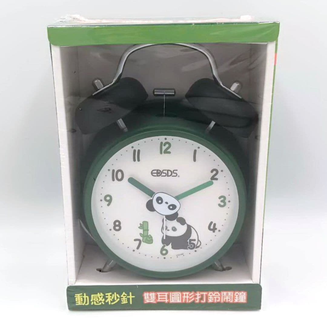 B66294 愛迪生雙耳圓形打鈴鬧鐘 11.7x16.5x5.5cm