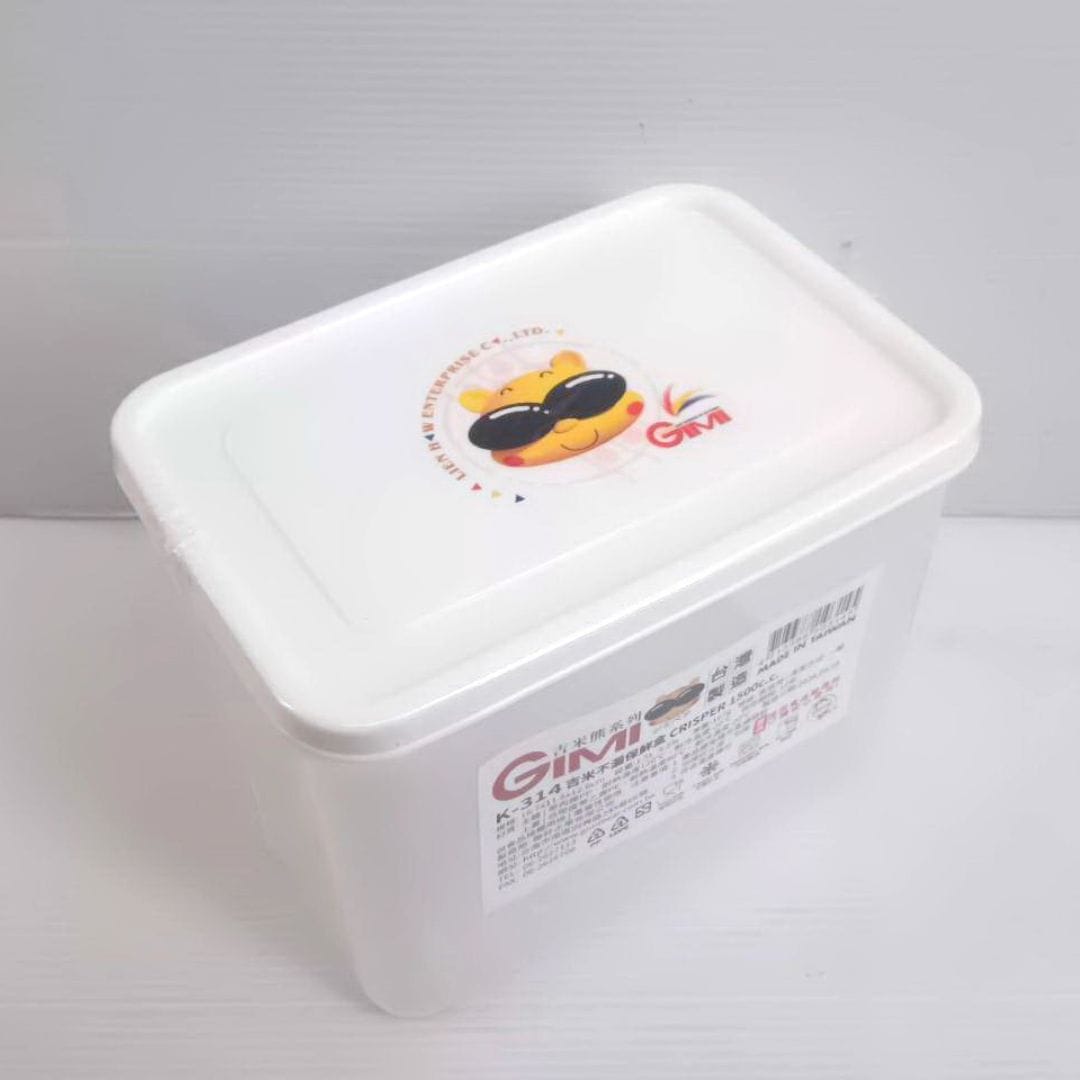 KK314 吉米不漏保鮮盒 1.5L 16.7x11.6x12.6cm