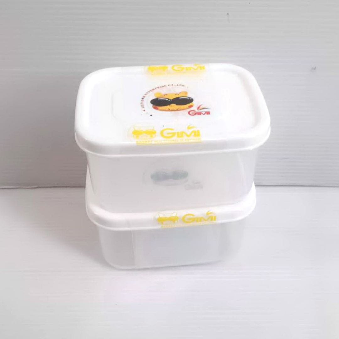 KK317 吉米不漏保鮮盒 200ml 10.2x7.6x5.7cm 2入