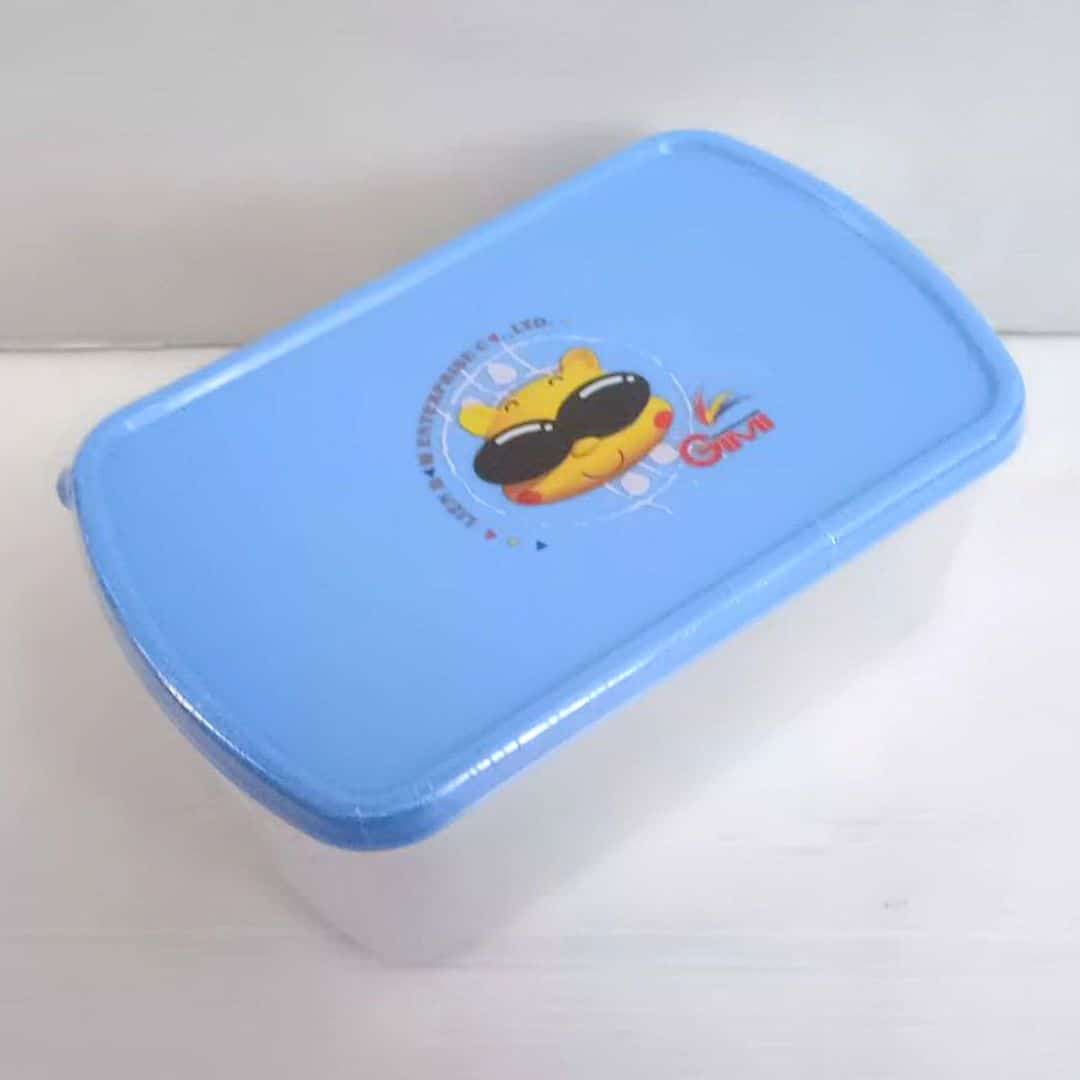 KK341 吉米橫線不漏保鮮盒 600ml 17.5x11x6.5cm