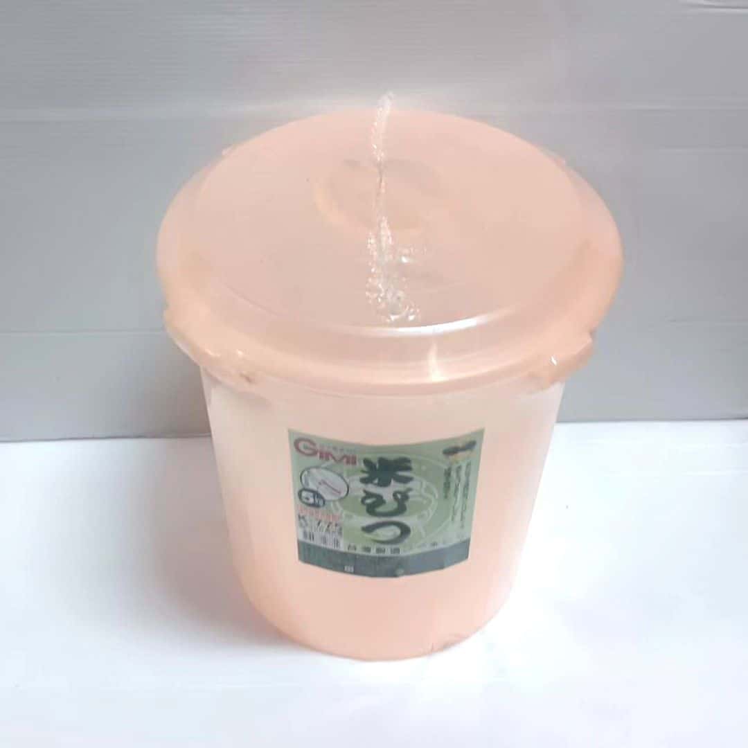 KK775 吉米圓型米桶 5kg 直徑24.8x28.5cm