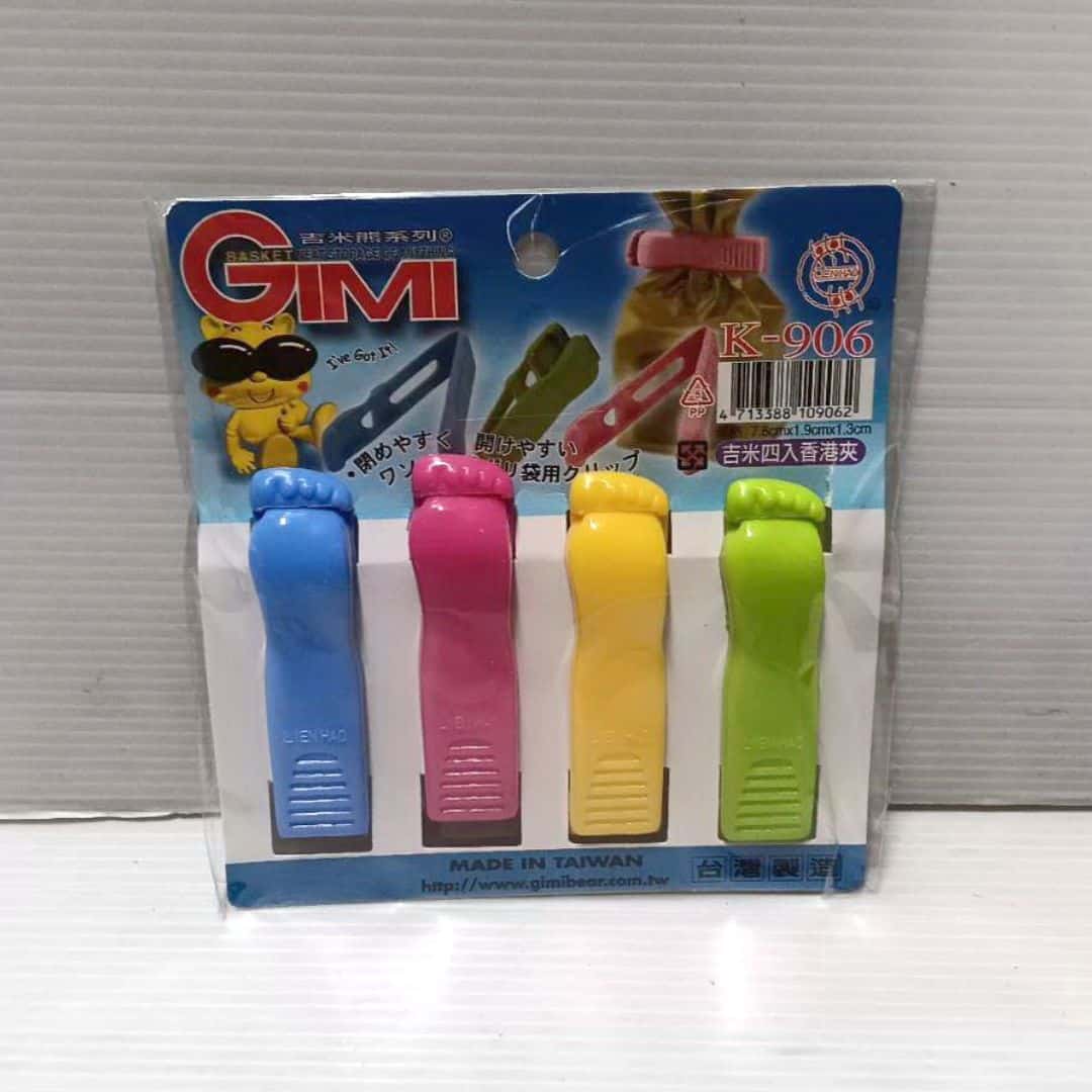 KK9061 優之館密封夾 大款 15x1.5cm 4入