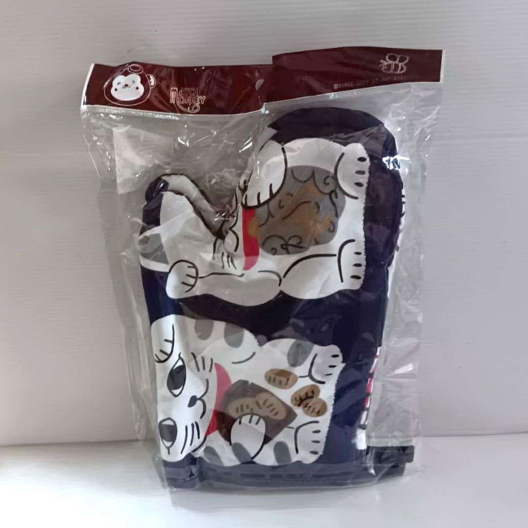 R3324 麻吉猴田園隔熱手套 2入