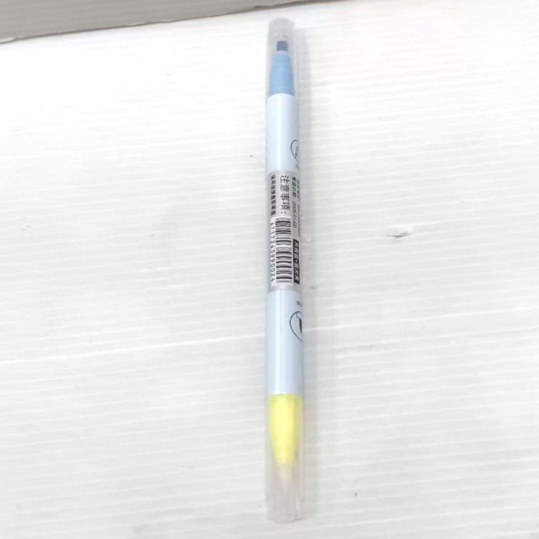 T2332F 聖得魔幻變色螢光筆 天青藍+螢光黃色