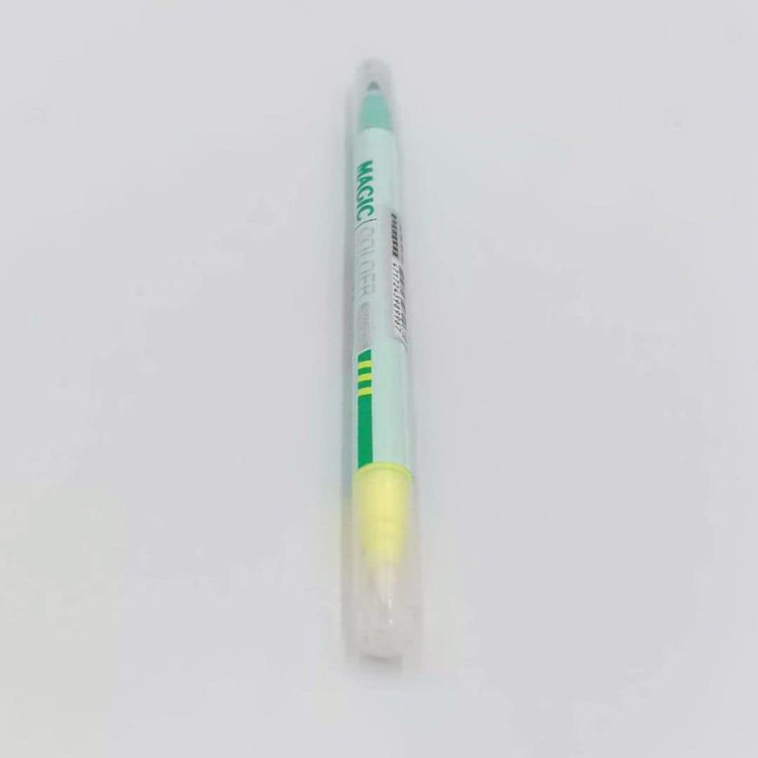 T2332G 魔幻變色螢光筆 PL2008S 綠+螢黃-3 T2332G 聖得魔幻變色螢光筆 綠+螢光黃色