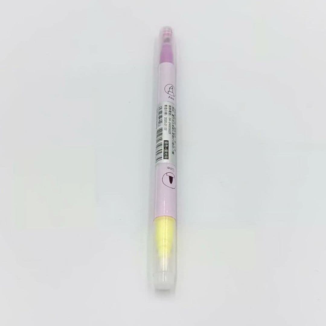 T2332I 魔幻變色螢光筆 PL2008S 紫+螢黃-3 T2332I 聖得魔幻變色螢光筆 紫+螢光黃色
