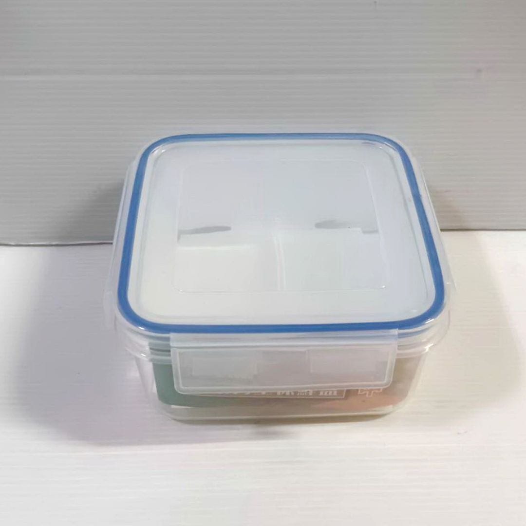 W30041+ 皇家方型保鮮盒 K2035 中 漲-3 W30041 皇家方型保鮮盒 中款 800ml 14x14x7.5cm