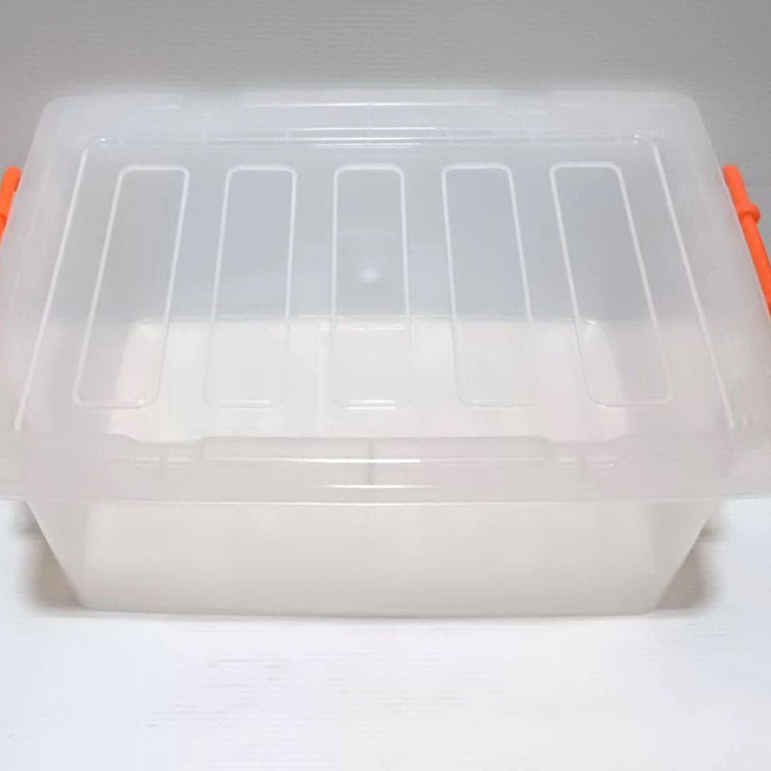 W3203 透明百寶箱 附蓋 35.2x23x13.8cm