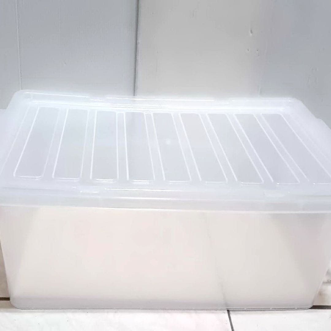 W3205 透明百寶箱 附蓋 50.6x30x19.7cm