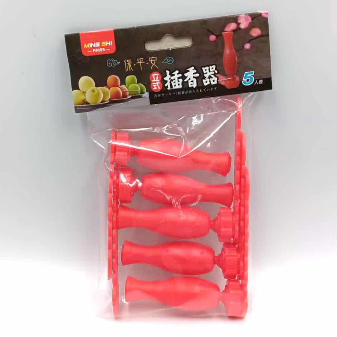 W390981 名仕保平安立式插香器 5入