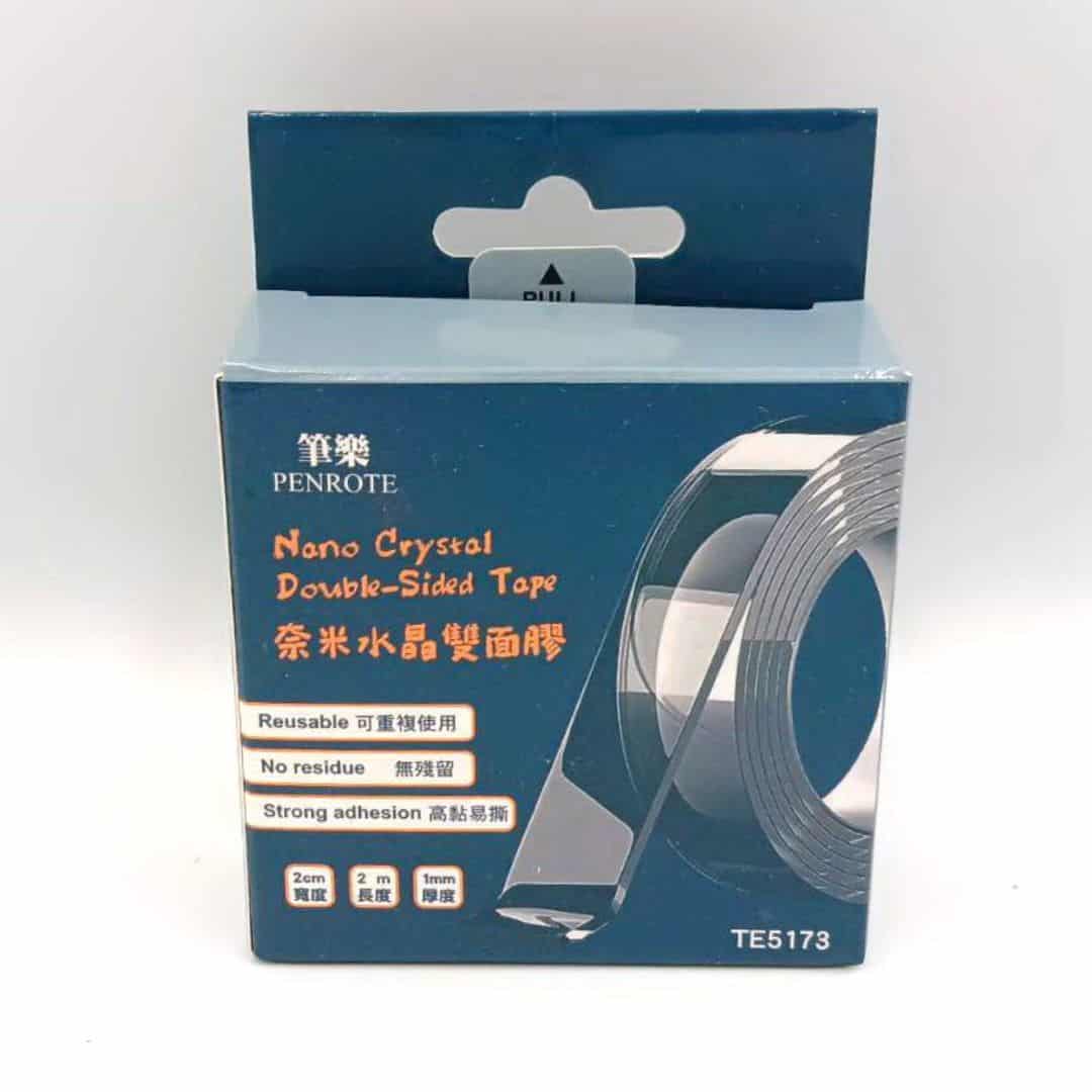 X92748 筆樂奈米水晶雙面膠 2cmx2m
