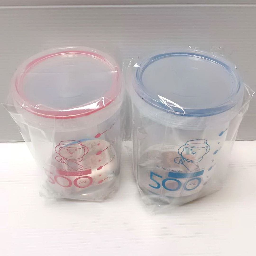 R7592 佳斯捷優廚02保鮮密封罐 500ml 直徑8.8x12cm