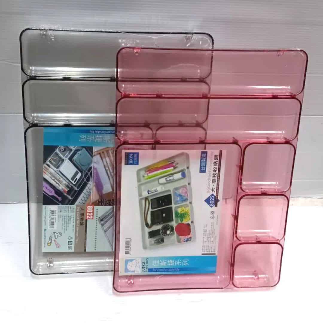 R8022 佳斯捷事務收納盤 大款 6格 30.5x21.7x2.4 cm