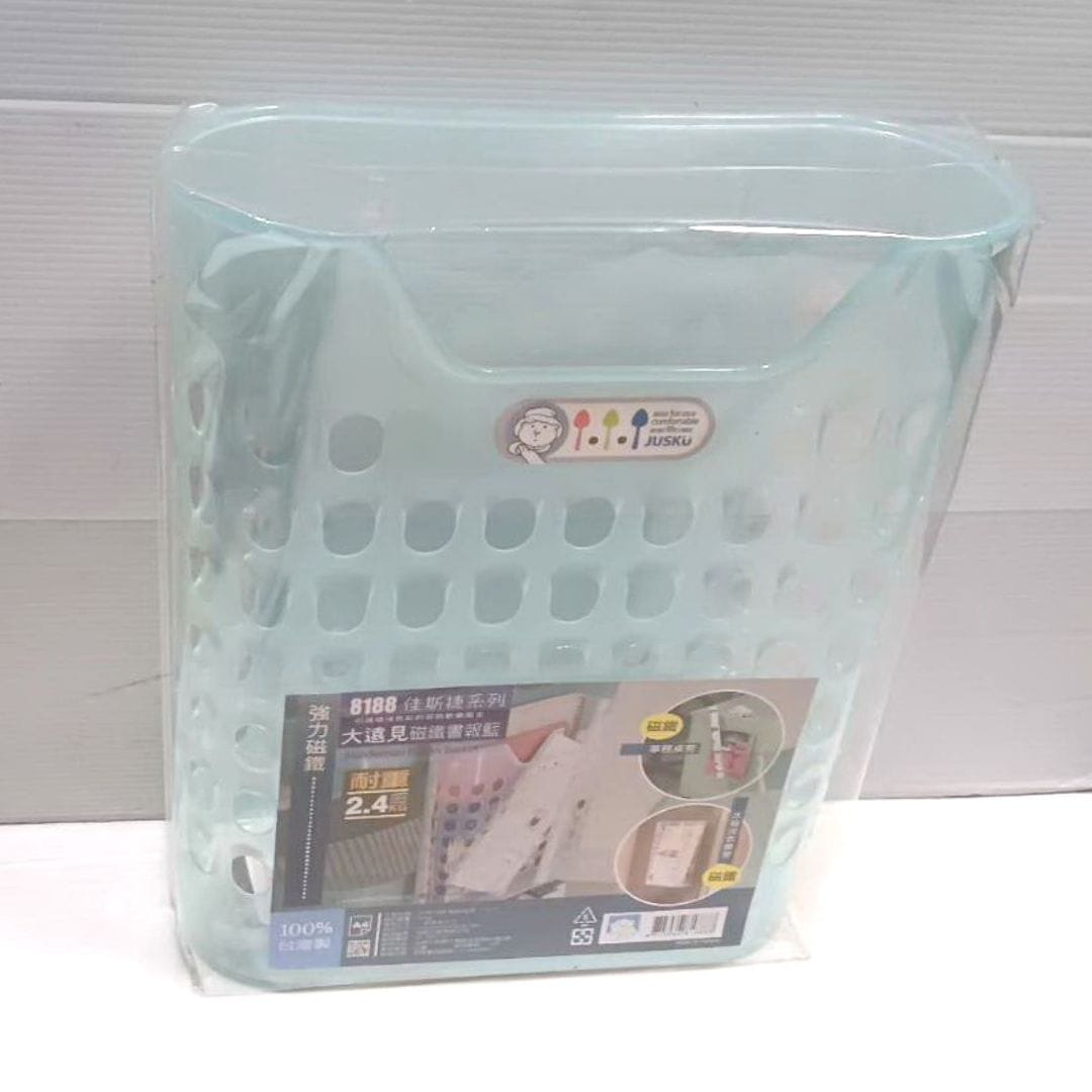 R8188 佳斯捷遠見磁鐵書報架 附磁鐵 大 25.5x9.5x30.2cm