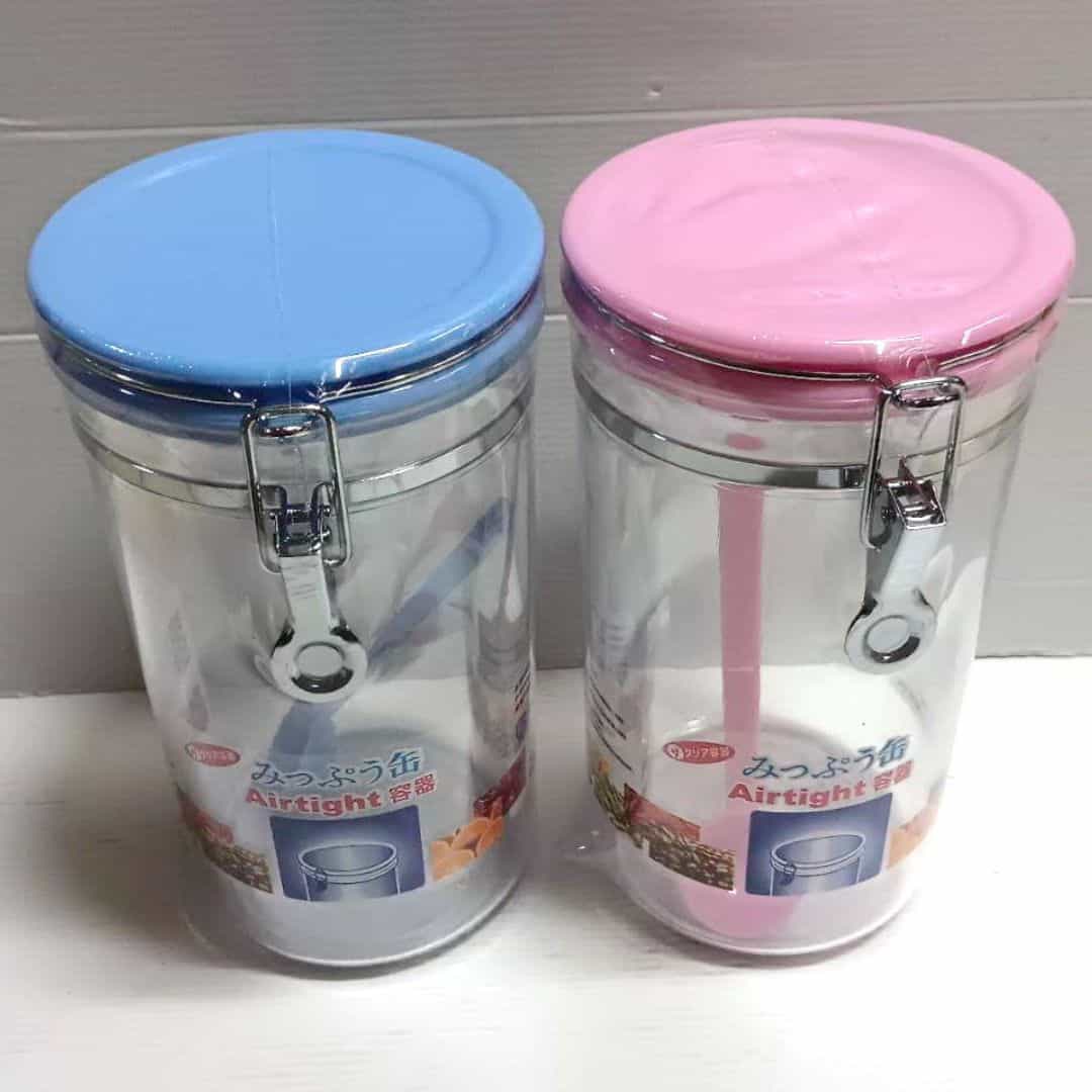 W3009 Rare來福密封罐 大款 直徑15x23cm