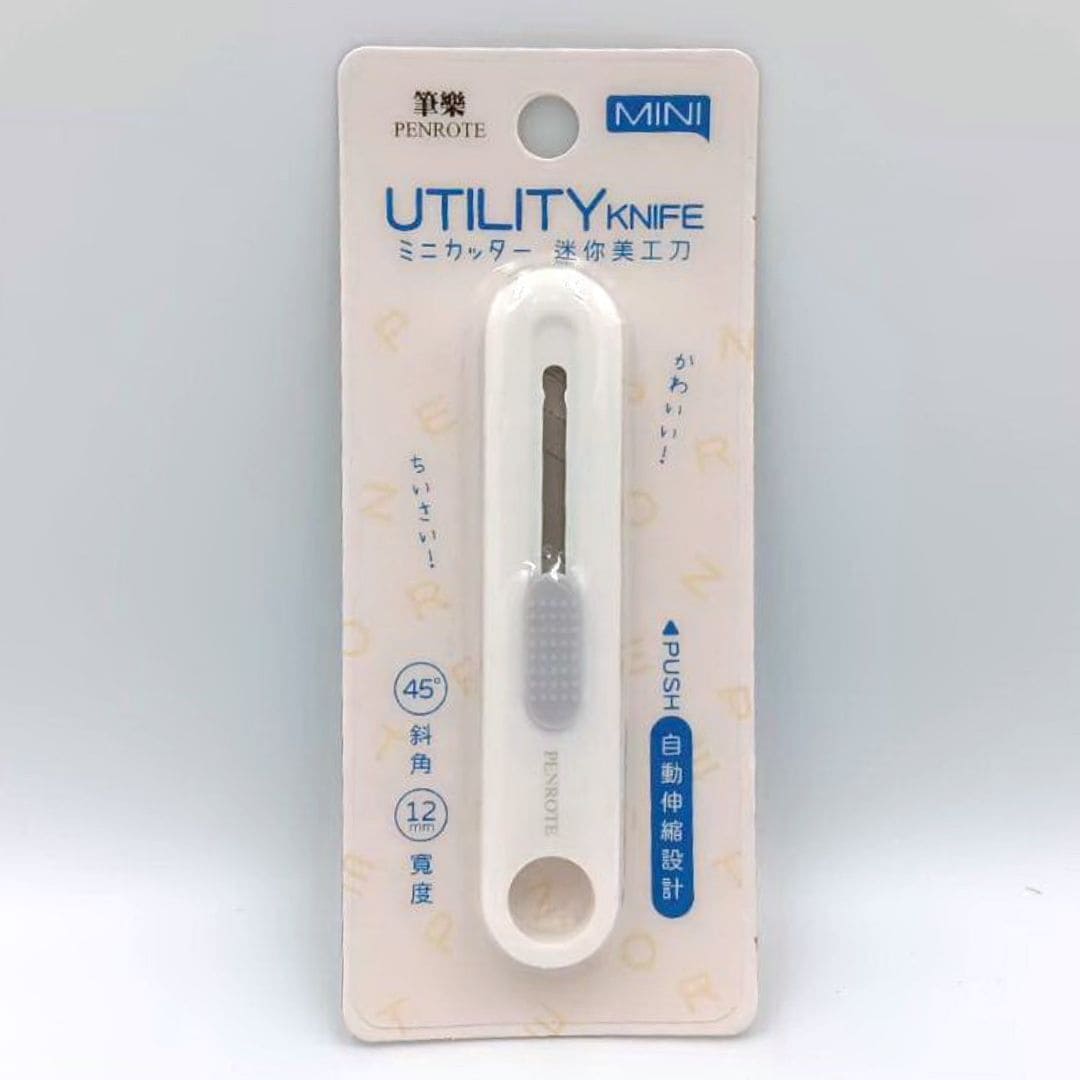 Y81026C 筆樂MINI迷你美工刀 白色
