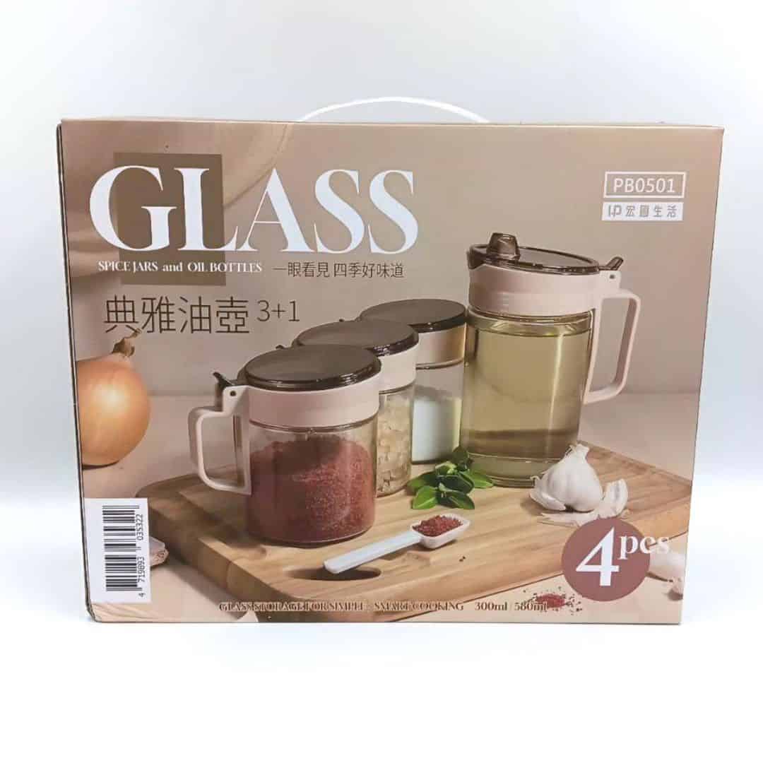 B57094 宏圃典雅油壺 3+1組 580+300ml