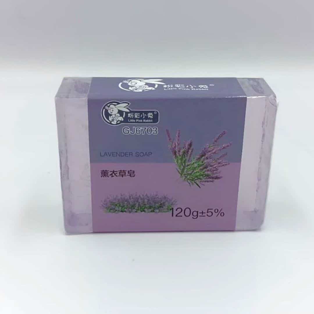 B6284C 粉彩小兔香皂 薰衣草 120g