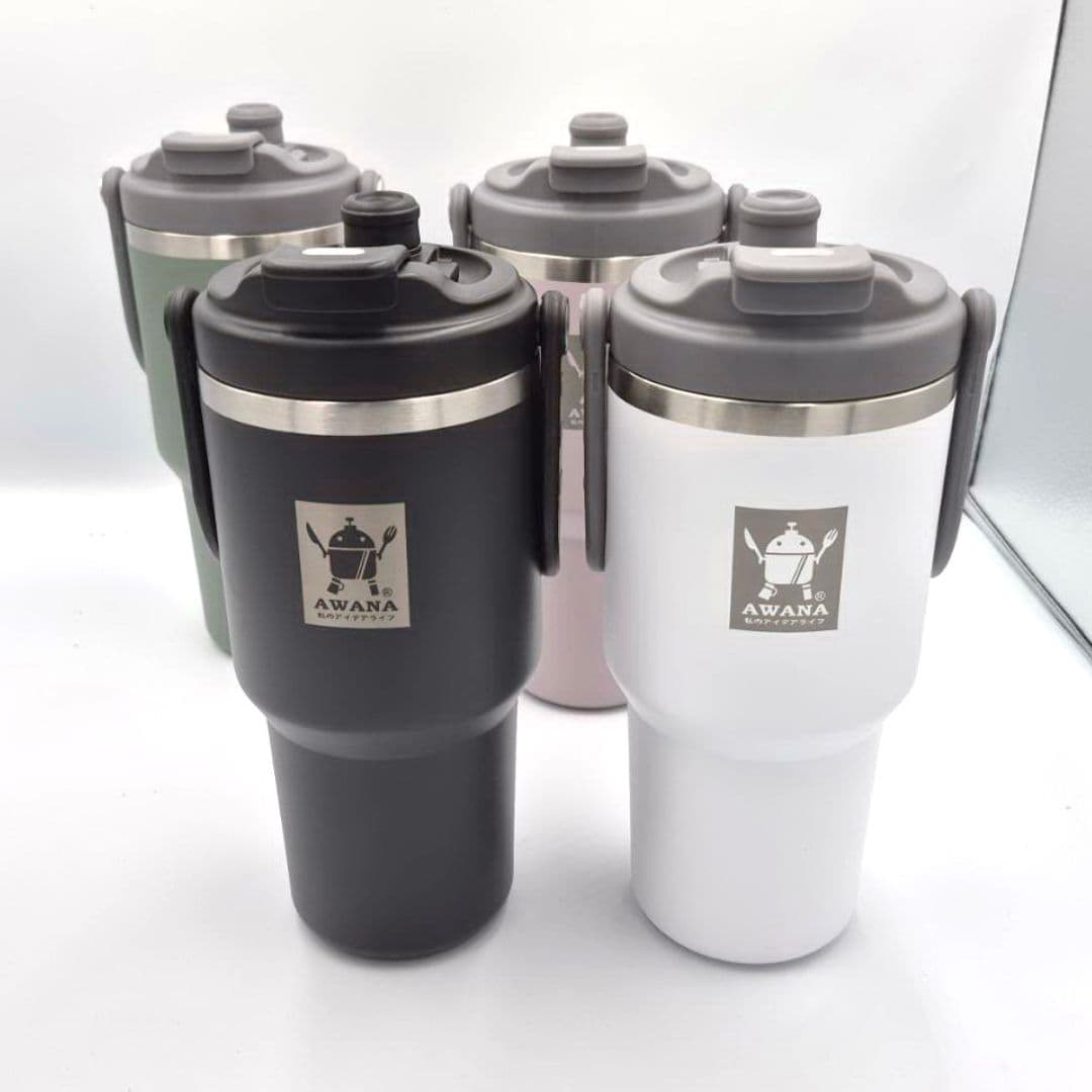 F10847 AWANA手提雙飲口酷冰杯 900ml