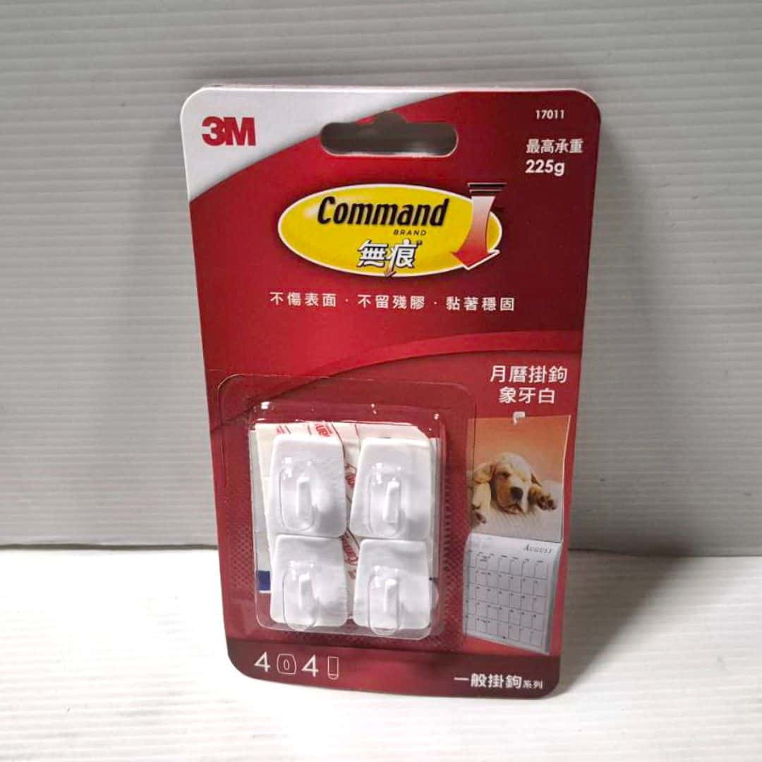 P6710 3M月曆無痕鉤 4入