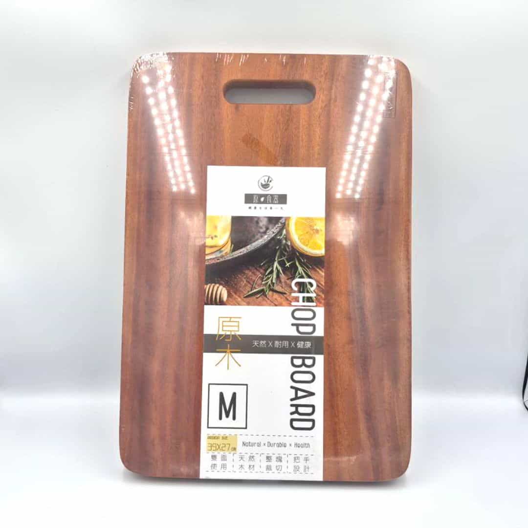 R30987 原食器方形原木砧板 M號 39x27cm