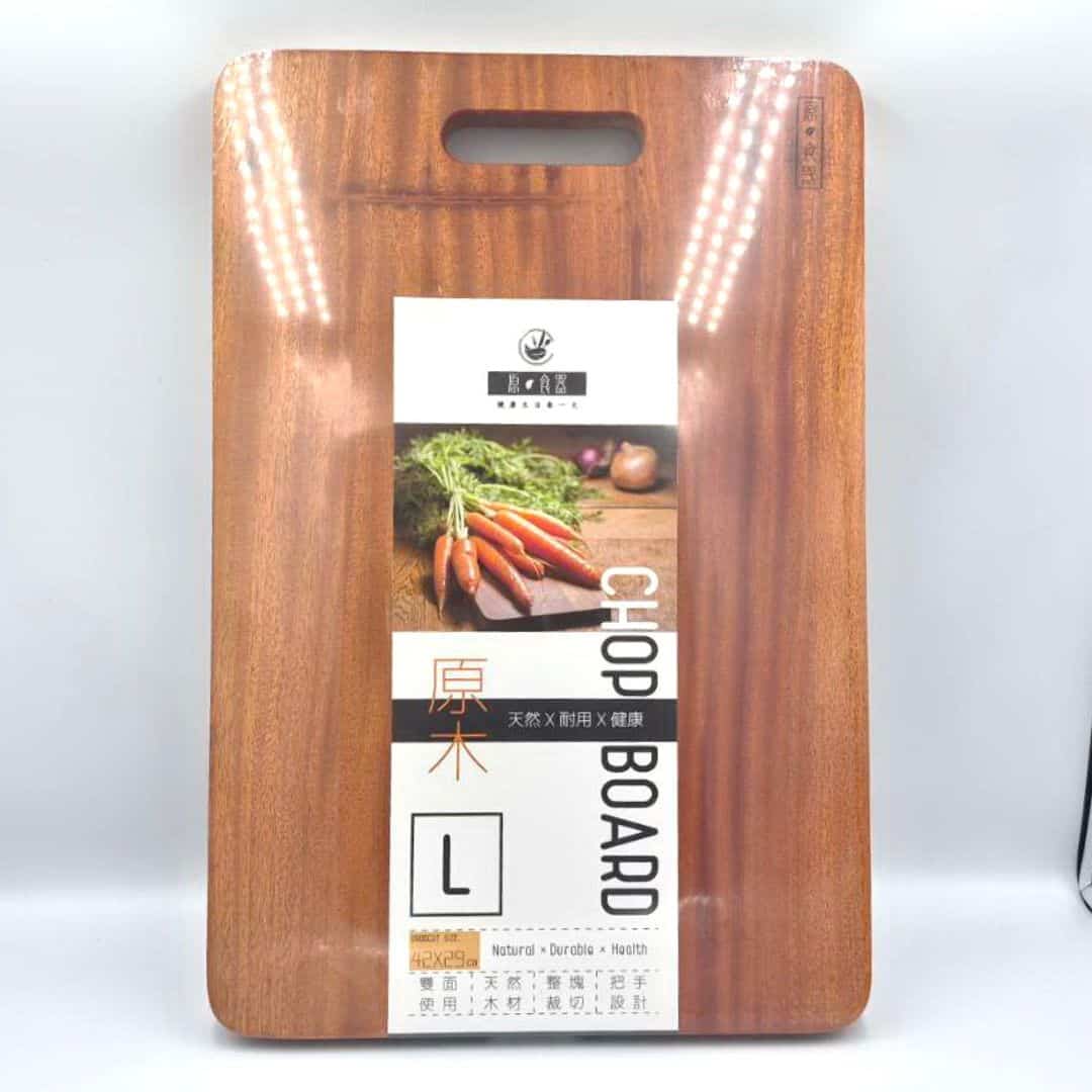 R30988 原食器方型原木砧板 L號 42x29cm