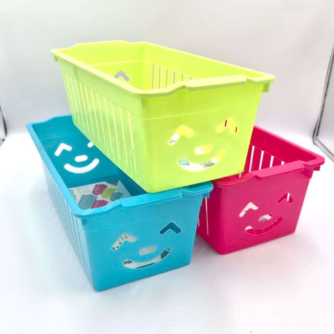 R86851 微笑4號收納盒 CY354(30.7x14.4)-3 R86851 豐裕微笑4號收納盒 30.7x14.4x10.2cm