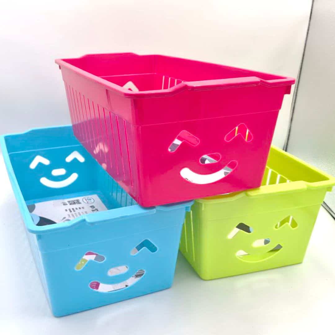 R86852 微笑3號收納盒 CY353(34x17.2)-3 R86852 豐裕微笑3號收納盒 34x17.2x11.2cm
