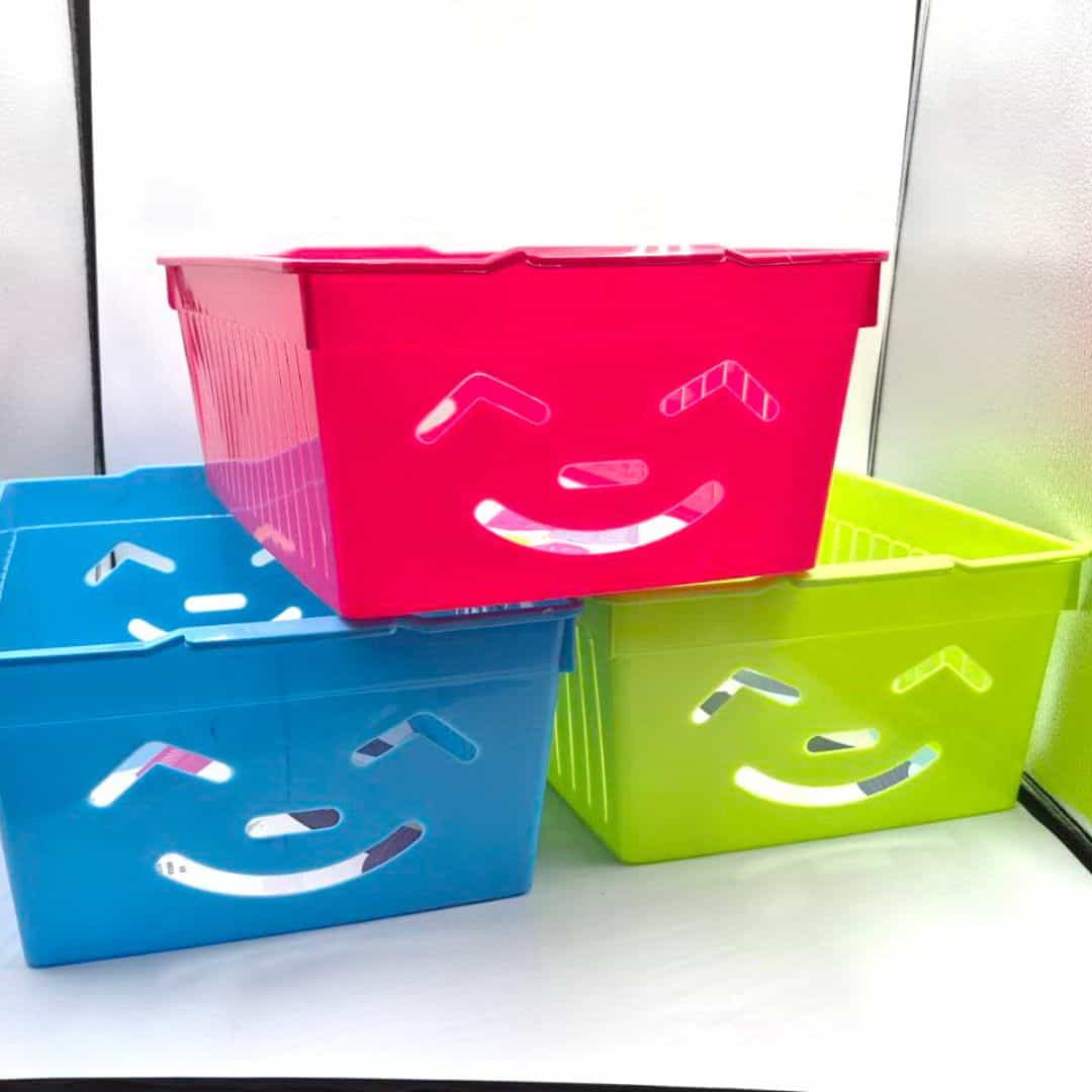 R86854 微笑1號收納盒 CY351(41x26.5)-3 R86854 豐裕微笑1號收納盒 41x26.5x14.5cm