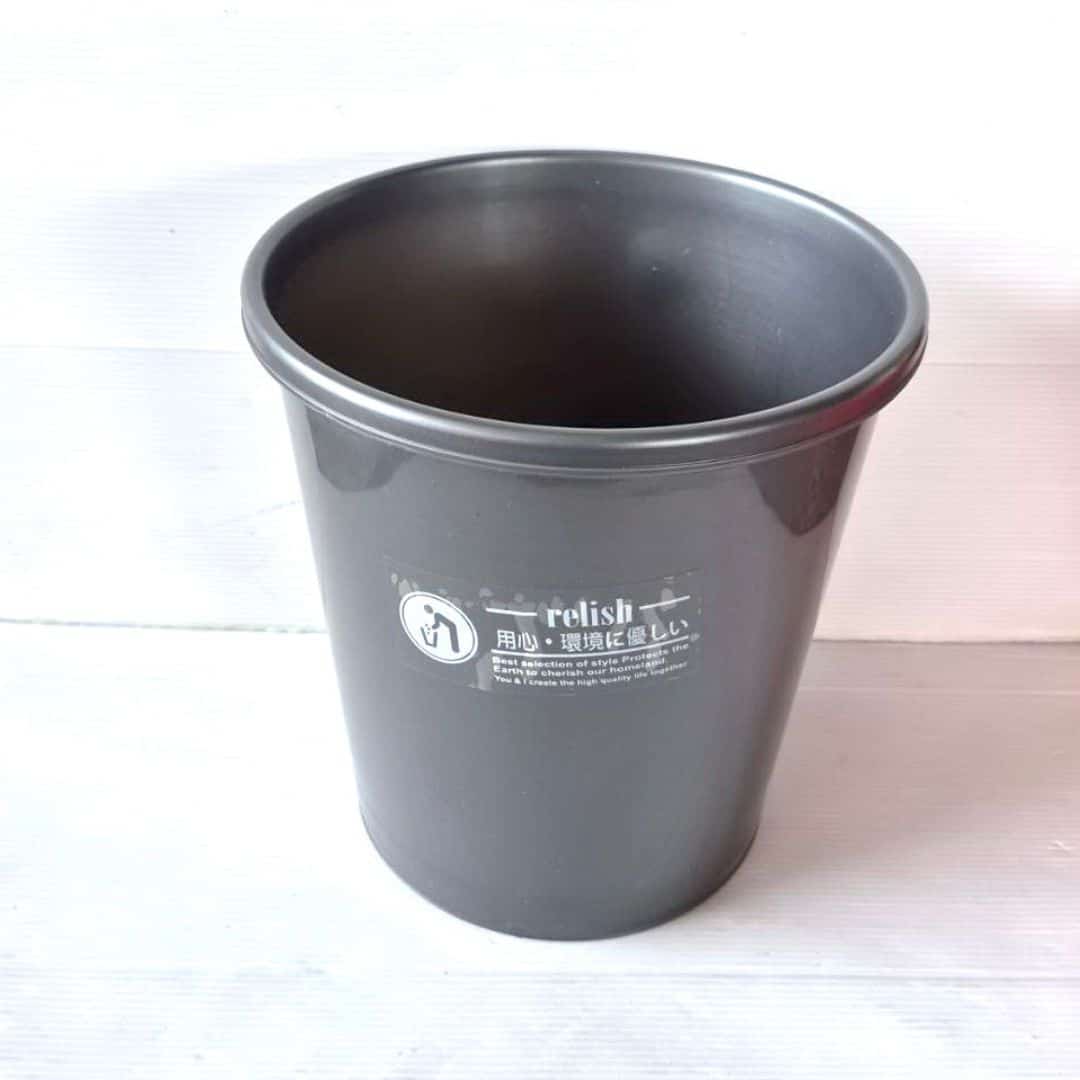 W30751 豐裕金砂垃圾筒 中款 直徑23x24.6cm