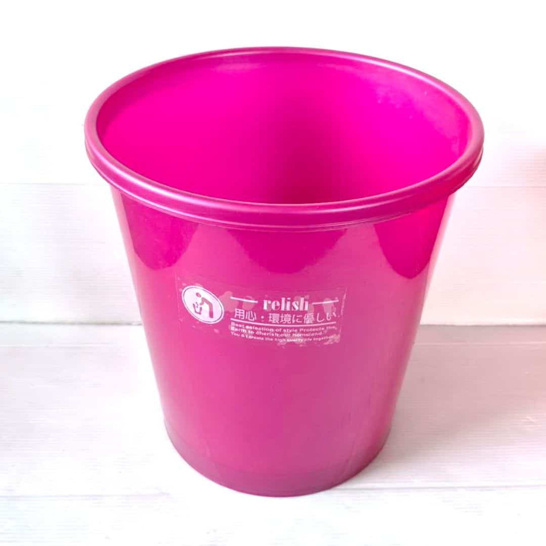 W30752 豐裕金砂垃圾筒 大款 直徑25.8x27.3cm