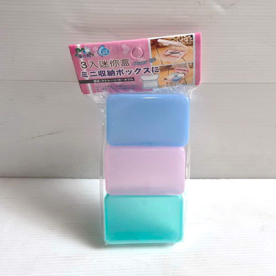 W3367 粉彩迷你盒 3入